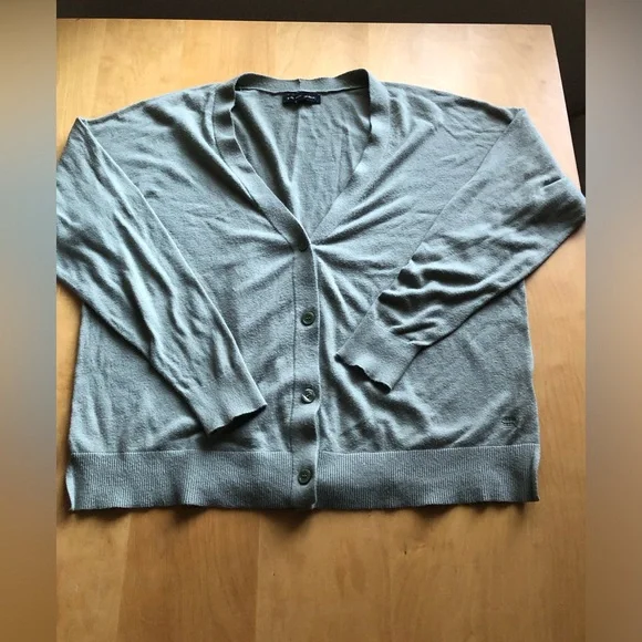 Banana Republic Sage Green Cardigan - Picture 1 of 4